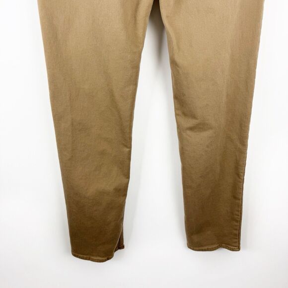 Banana Republic 5-Pocket Men's Tan Slim Fit Straight Leg Stretch Pants 34x32 - Picture 8 of 15